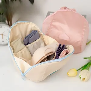 Three-In-One Travel Essential Portable Clothing Organizer Bag, Underwear Dedicated Storage Bag, Panties Socks Organizer Pouch, Travel Organizer Bags, Travel Pouches