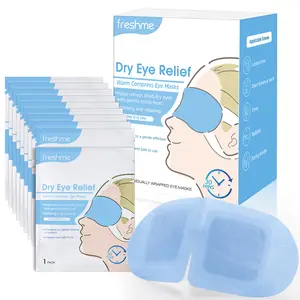 Warm Compress | Self Heating | Soothing | Used for Sleep | Relaxation | Anxiety Relief | Heated Eye Mask for Fast Relief of Dry Eyes | Relaxing | Traveltips | Convenient | Relief of Puffy Eye  | 10 Counts Powder