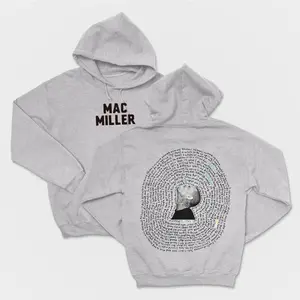 Mac Miller Good News Shirt, Vintage Style Unisex Hoodie, Sweatshirt, Mac Miller Inspired Tee, Full Color, For Men, For Women Full Color