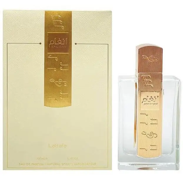Angham Perfume by Lattafa 100ml for Men and Women Captivating Fragrance Edp Scents