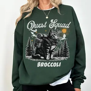 Onyx Storm Quest Squad Broccoli Shirt  Broccoli Cat TShirt  Ridoc Romantasy Fan Shirt  Dragon Rider Tee  Bookworm Gifts