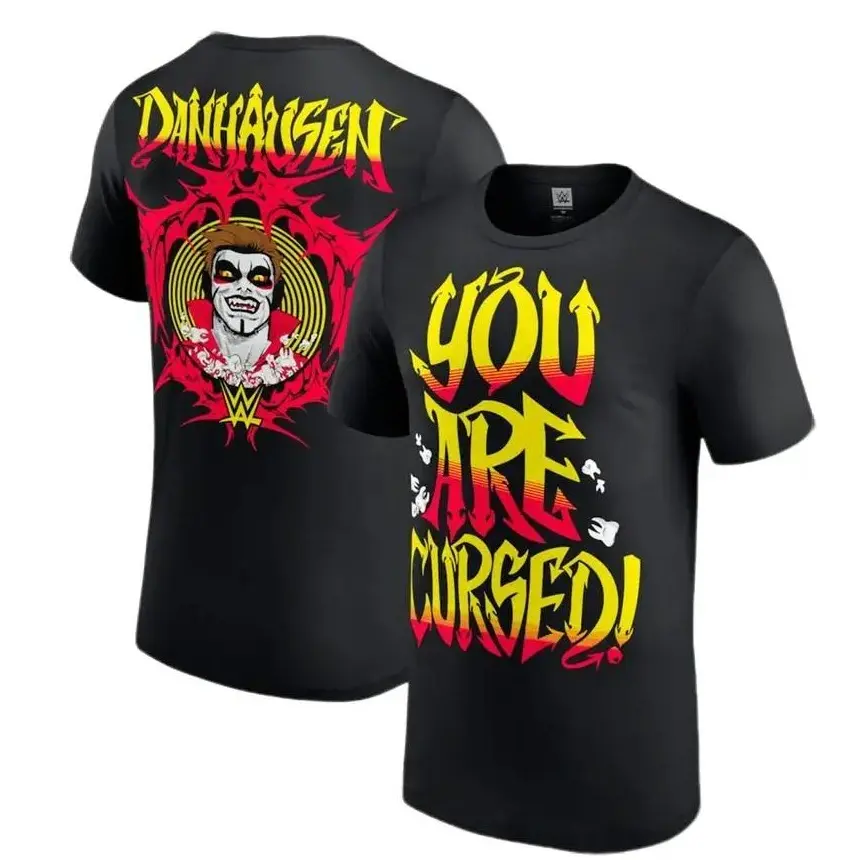 Danhausen - The Curse of Danhausen T-Shirt, Full Colors, Full Sizes, For Men, For Women