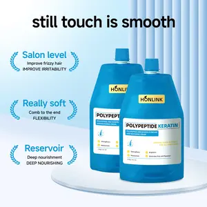 【Buy 1 get 1 free】Honlink Polypeptide Keratin Hair Perfector Repairing Hair Treatment, Concentrated for Dry Damaged Hair, Repairs & Strengthens All Hair