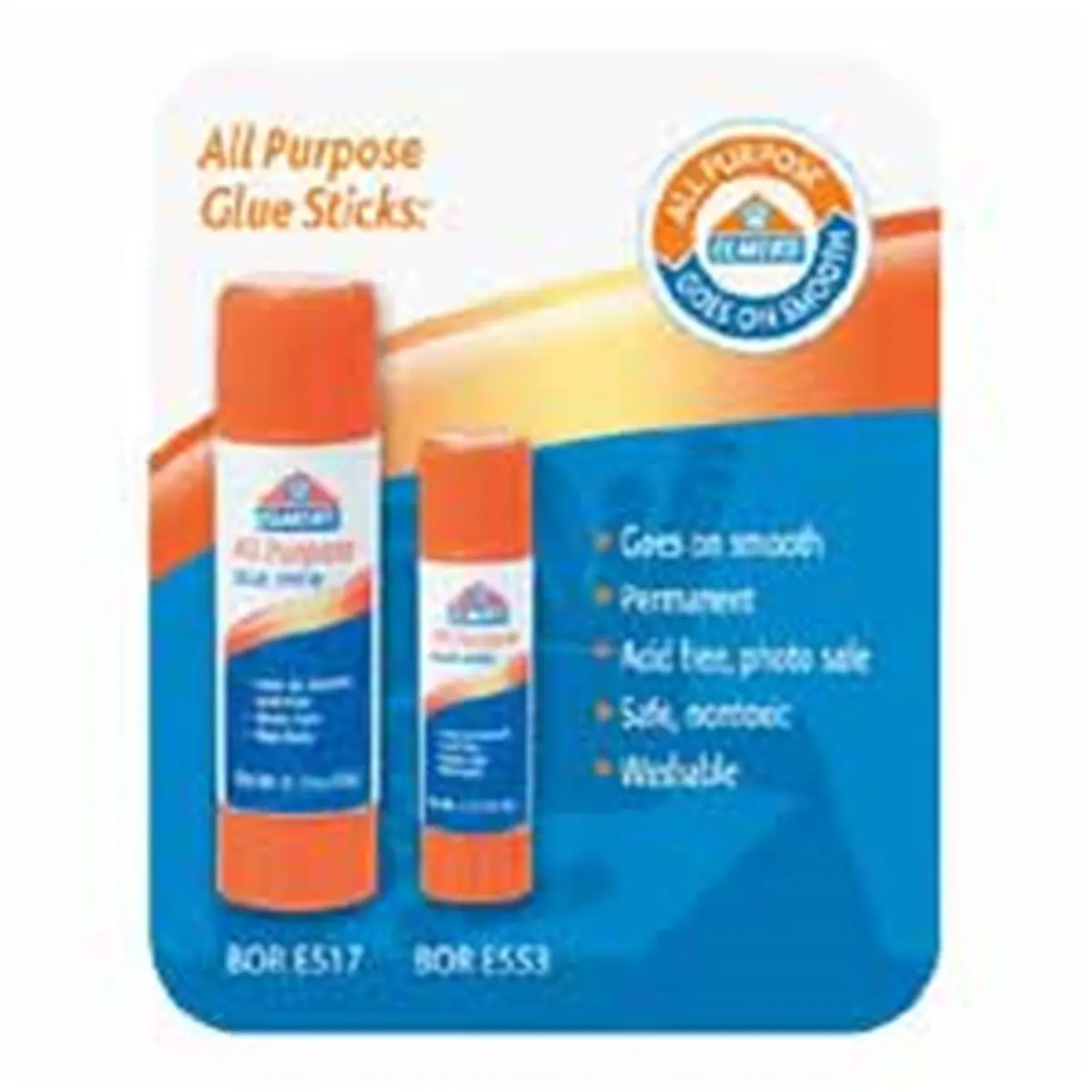 212 MAIN Self-Adhesive Glue Stick - 12-Pack, 0.77 oz, Permanent Bond, Nontoxic, Acid-Free, Photo-Safe, All-Purpose Washable Hardware Adhesive