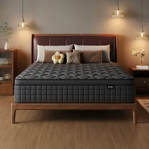 【MYDao】8/10/12/14 Inch Twin, Full, Queen, King Mattress Memory Foam And Spring, Hybrid MattressMedium Firmness, Lumbar Support, For Home Rooms Hotels, Boxed Halloween ChristmasGift Furniture Ergonomic mattress queen size mattress