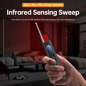 Hidden Camera Detectors,Portable GPS Tracker Detector with 5 Levels Sensitivity and Professional Modes for Hotels,Bathroom,Office,Travel