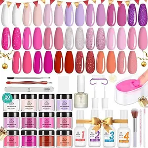 Beetles Dip Powder Starter Nail Kit with Base & Top Coat, Activator, Manicure Tool, Gel Nails, Gift for Girls - Polish   Easter'sGift Cutics Alluring Sweetie #TikTokShopBacktoSchool
