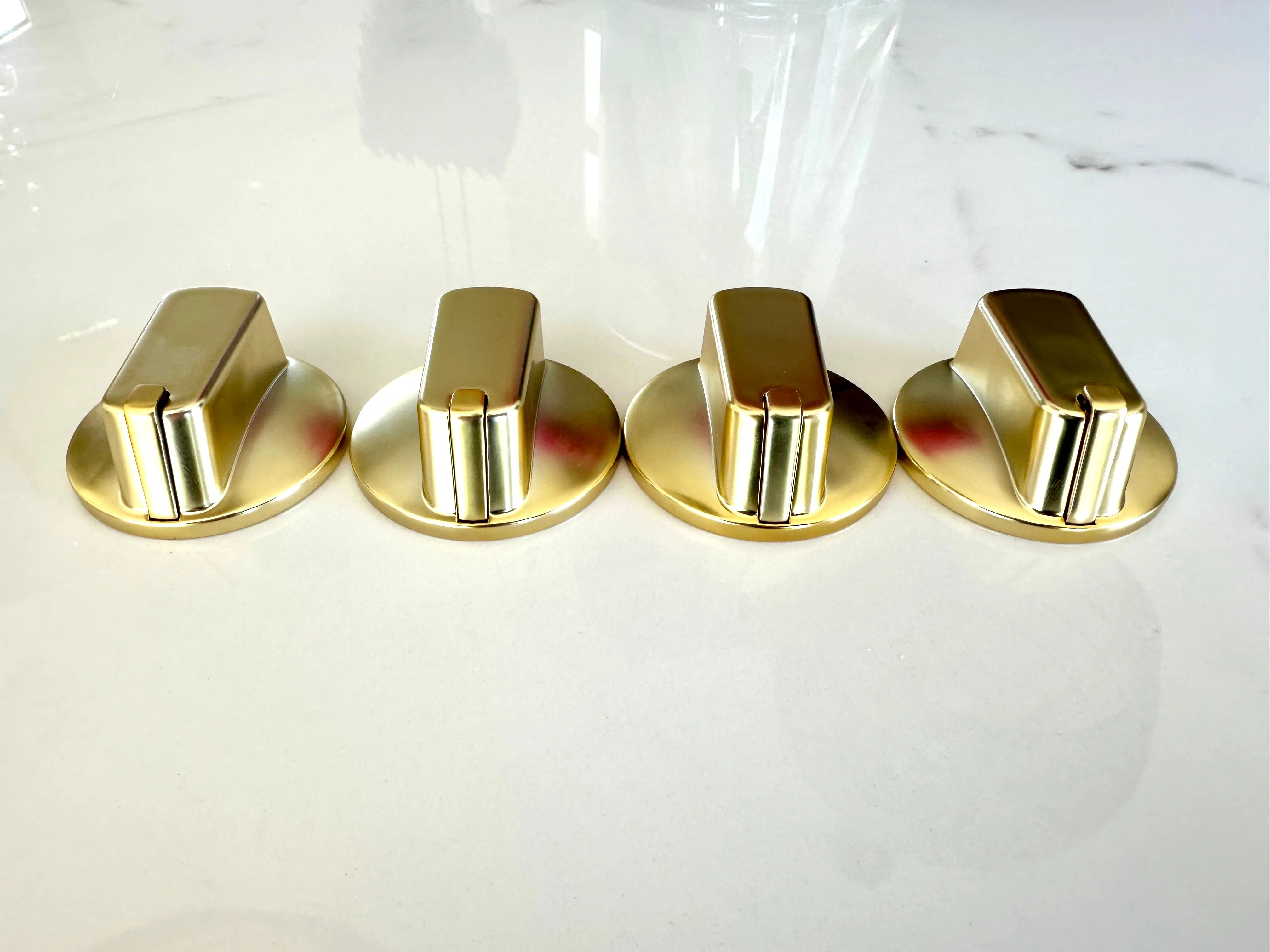 Universal Matte Gold Stove Knobs – Replacement Knobs for Gas & Electric Ranges