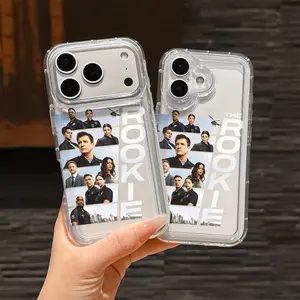 TV show T-THE R-Rookie Phone Case For iPhone 17/16/15/14/13/12/11/Pro/ProMax/Plus/17Air/Xsmax, Transparent Silicone Soft case, Anti-Fall, Shockproof Cover, Funny Phone Case, Durable Material, Uv Printed, Snug Fit, daily use, Trendy Birthday Gift for fans