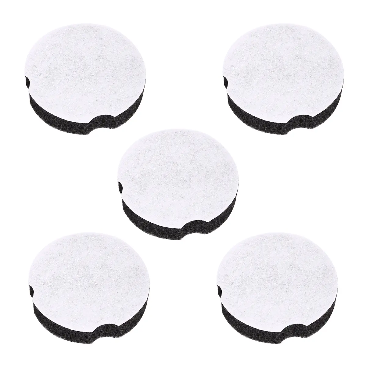 Reusable Eco Sponge Replacement Filters (5-Pack) for Bissell PowerForce Compact Lightweight Upright Vacuum Cleaner, Fits 1520/2112 Series (Including 1520l), Part 1604896, Eco-Friendly Material, Easy to Install, Captures 99.97% Pollutants, Captures Polluta