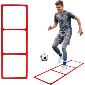 -  Agile Ladder 1 count Suitable for  & Fitness Step  Soccer Footwork Practice Street Dance Step  Auxiliary Kit for Various Indoor and Outdoor Floor Areas