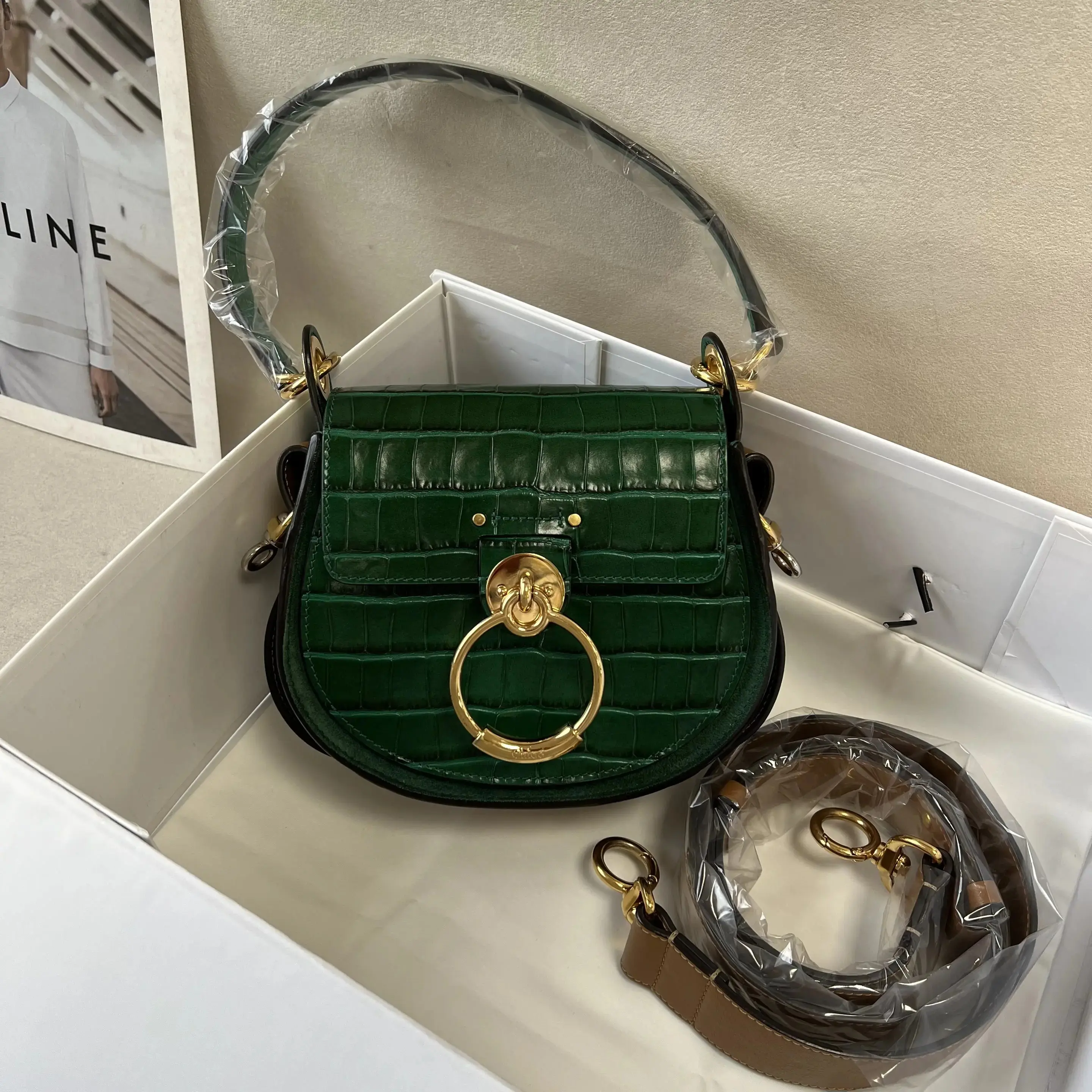 Pre-owned Chloé Chloe Small Tess Handbag 0817RI/C8359040426