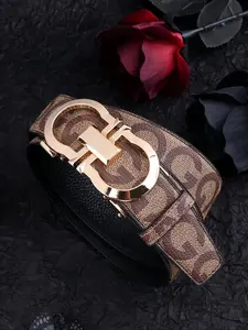 New Trendy Alloy Automatic Buckle Letter G Belt, Fashion Casual Commuter Versatile Pants Waistband, Denim Jeans Belt