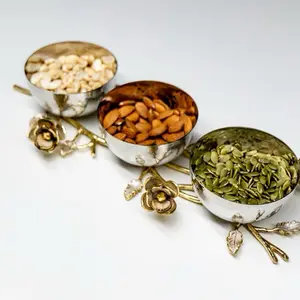 Fleuré Triple-Bowl-Server