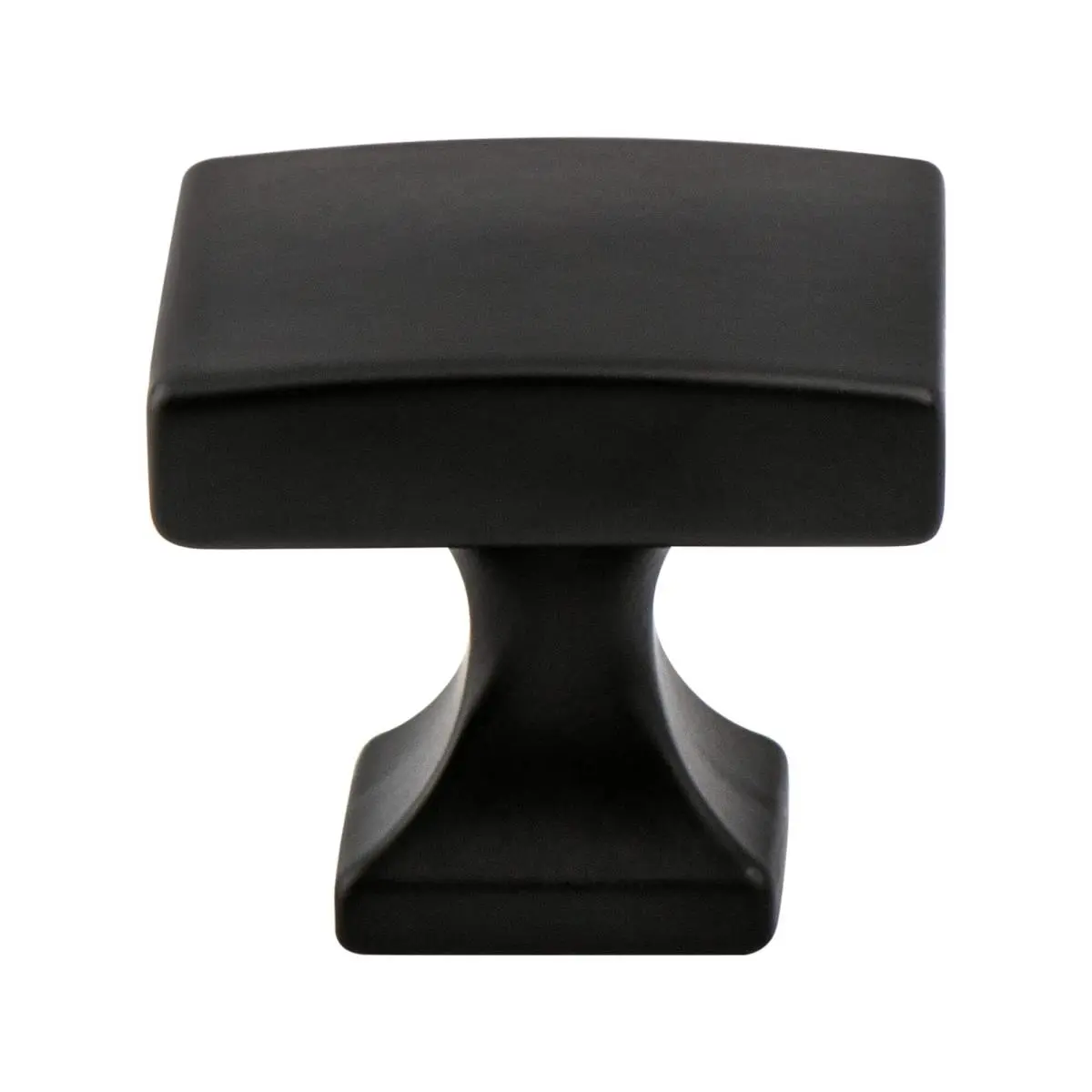Berenson  1.375 in. Century Edge Knob with Long Matte Black