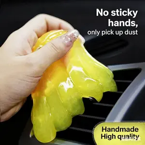 Multifunctional Cleaning Gel, Car Interior Cleaner, Auto Accessory, Dust Absorbing Mud for Removing Dust