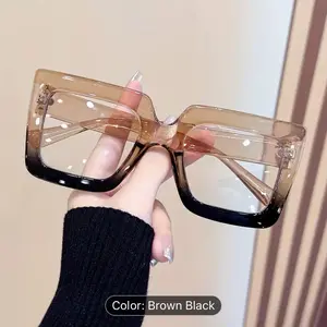 Oversized Square Frame Glasses for Women - Fashion Accessory Oversized Square Frame Glasses for Women - Fashion Accessory