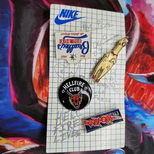 Stranger Things Pins