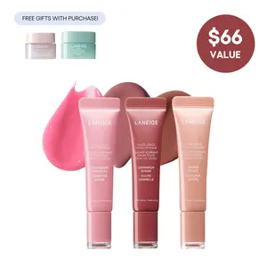 Laneige Glaze Craze Trio, Tinted Lip Serum Bundles, Lip Care, Moisturizing