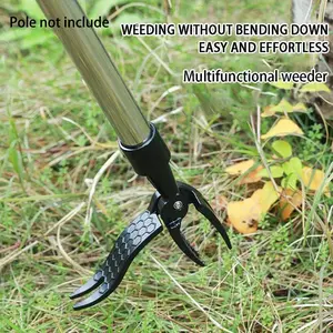 Standing Weed Puller Long Handle Tool, Detachable Manual Weeder for Garden Lawn Yard, Gardening Essential