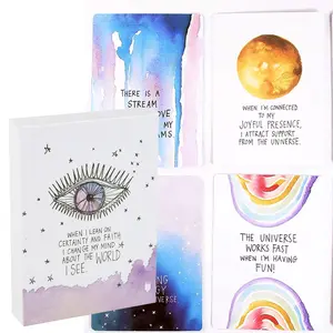Daily Positive Affirmation Deck for Overcoming Anxiety and Finding Inner Strength Artistic Mindfulness Tool for Manifestation and Spiritual Wellness Heart Centered Guidance Cards for Soul Work and Mindful Living Practice Unique Gift for Her