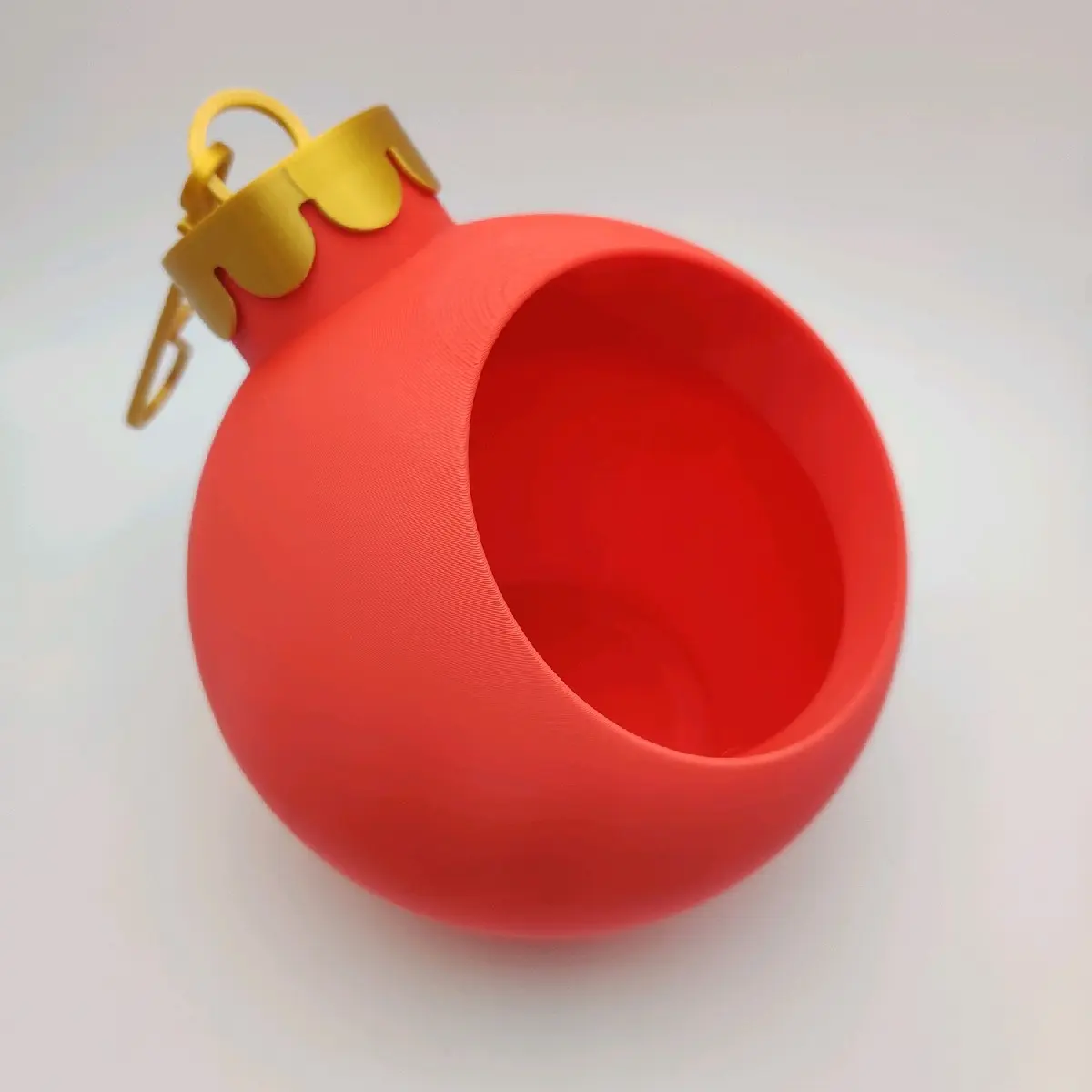 Festive Christmas Ornament Candy Dish for Holiday Decorations