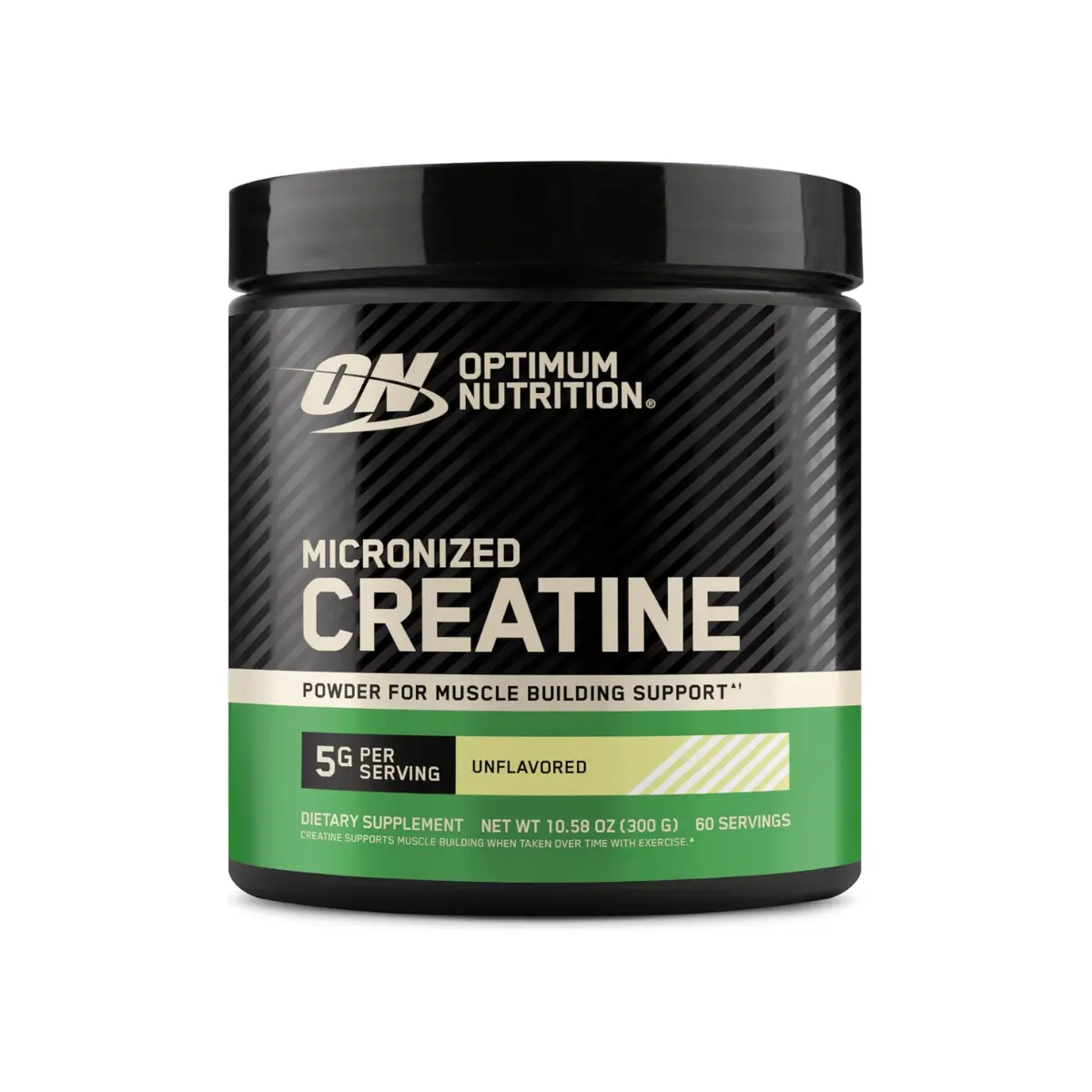 Optimum Nutrition Micronized Creatine Monohydrate Powder, Healthcare Dietary Supplement, 5g Per Serving, Supports Strength & Muscle Power, Aids Recovery, Banned Substance Tested, Unflavored, 60 Servings