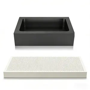 Graphite Casting Mold & Honeycomb Ceramic Board Set  High-Temperature Jewelry Casting Tools for Gold, Silver & Metal Casting