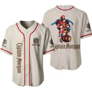 Captain Morgan Jersey, Captain Morgan Baseball Jersey