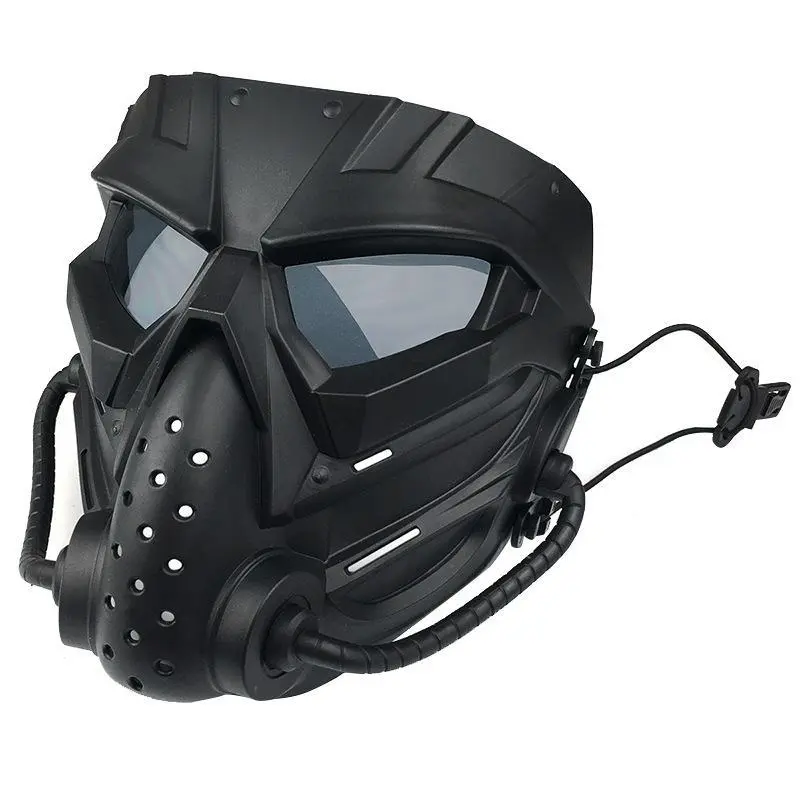 Tactical Full-Face Protective Mask - Tactical Accessories for CS Paintball, Military Enthusiasts  Accessories > Face Covers & Mask festival, mask