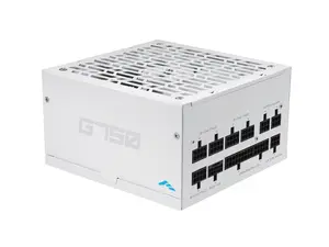 SAMA G750W ATX 3.1 Power Supply, 750W, Cybenetics Gold Standards, PCIe 5.1 Ready, Full Modular, Japanese Capacitors, FDB Fan, White Version