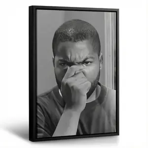 Funny Bathroom Movie Poster, Film Scene Toilet Decor, Bathroom Humor Decor, Amusing Wall Art Gift for Him, Black And White Film Poster, Humour Film Scene Toilet Smell Black And White Picture Canvas Prints For Bathroom Decoration Artwork