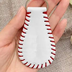 Baseball Bag Tag | Custom Baseball Gift | Baseball Tag | Baseball Keychain | Embroidered Baseball Bag Tags
