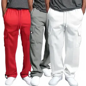 Men's Loose Cargo Sweatpants - Comfort & Style