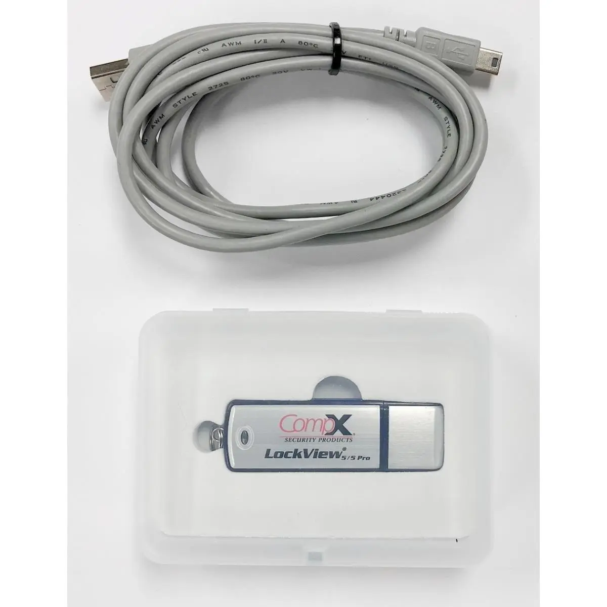 212 MAIN V-Line Lock View-5 Access Control Software Kit - USB-Enabled, Pre-Assembled Time-Based Motorcycle Security Solution with 150 Series Elocks, Dual Credential, Data Cable