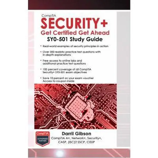 USED Book - CompTIA Security+ Get Certified Get Ahead: SY0-501 Study Guide by Gibson, Darril (Paperback) - english