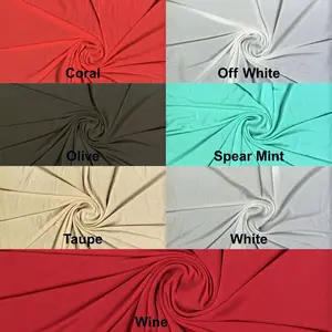 Vivid Chiffon Knit Stretch - Stretch Fabric by the Yard, Soft Sheer Lightweight Bridal Dress Fabric, Sewing Apparel Top Skirt Chiffon