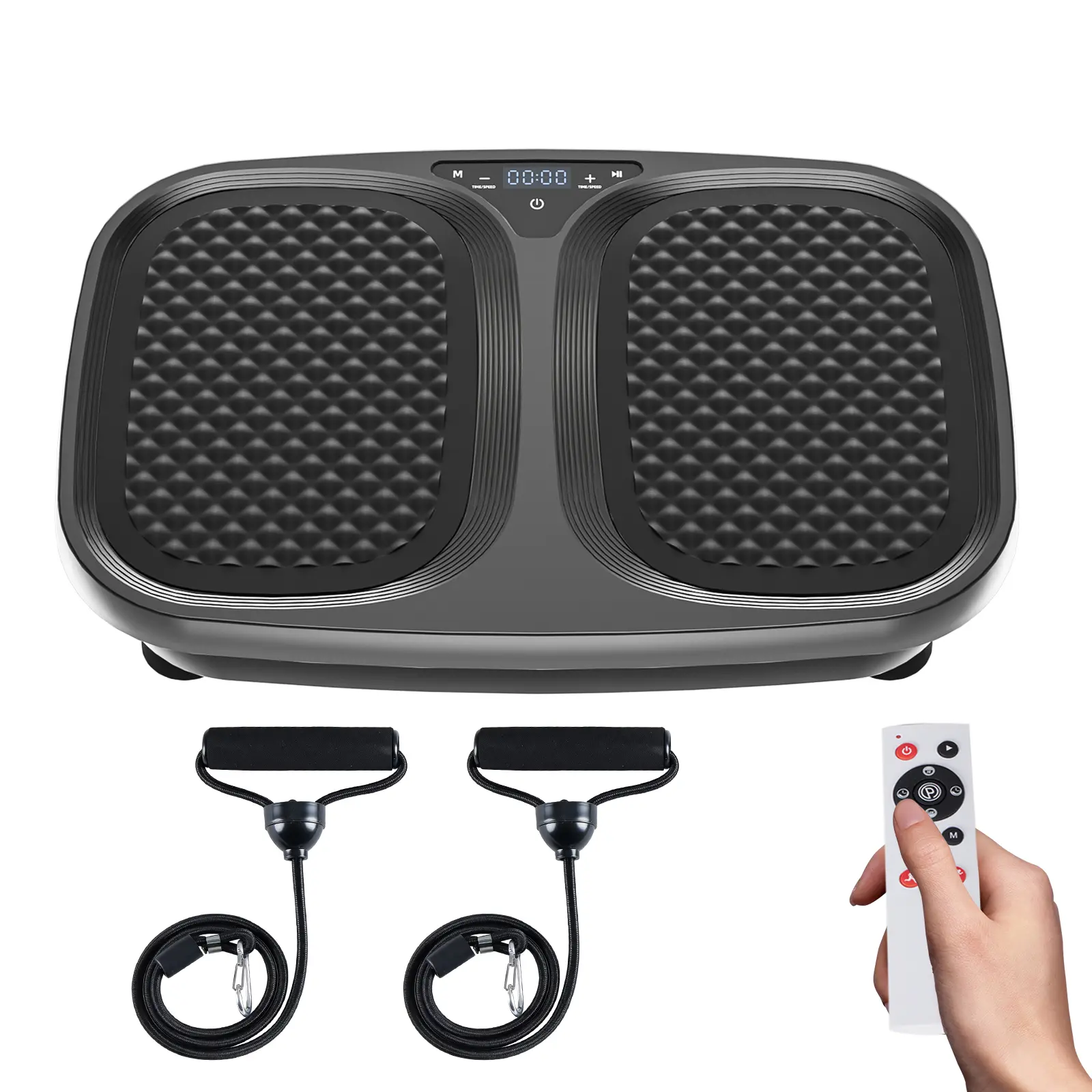 Vibration Plate Fitness Platform Exercise Machine Vibrating Shaking Workout Full Body Shaker Vibrate Stand Shake Board Sport Gym Pad for Burner for Women Men