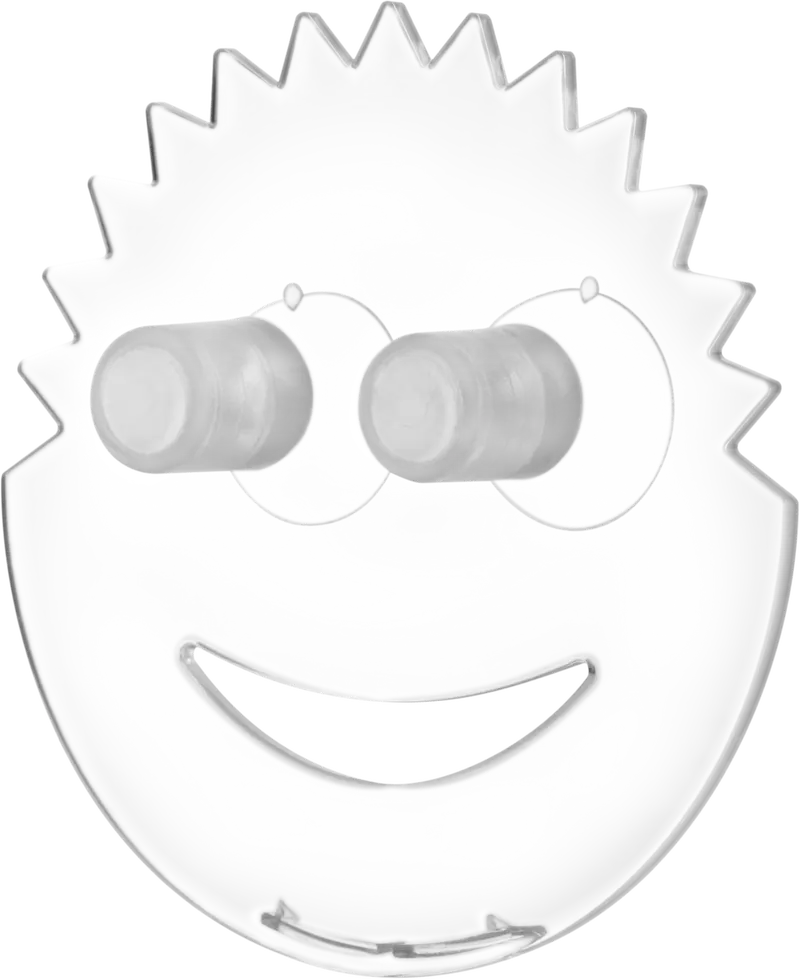 Daddy Caddy Scrub Daddy Plastic Sponge Organizer and Holder - Attaches with Suction Cups on Most Sink Surfaces