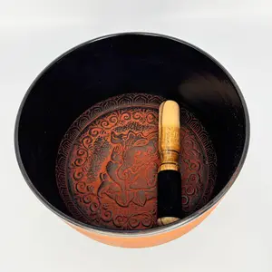 Ganesha Tibetan Singing Bowl 10"
