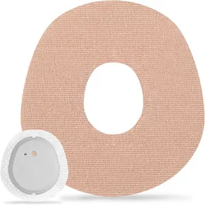 G7 Adhesive Patches Waterproof 20 Pack Overpatch for G7 & Stelo Flexible Pre-Cut CGM Tape Hypoallergenic & Latex-Free Stelo Overlay Patch Long Stay for 10-15 Days, Beige