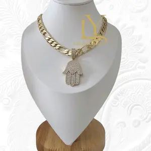 LaYaiBoutique #1750 Necklace and pendant Gold Laminated HIGH Quality