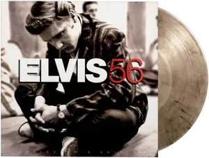 Elvis Presley - Elvis 56 - Limited 180-Gram Crystal Clear & Black Marble Colored Vinyl  [VINYL RECORD - LP] Black, Colored Vinyl, Clear Vinyl, Ltd Ed, 180 Gram, Holland - Import