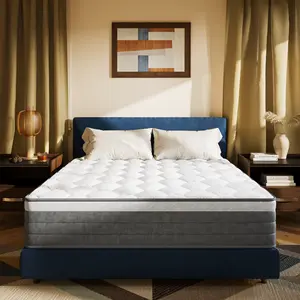Hybrid Series Full Medium Cooling Memory Foam 12 in Bed-in-a-Box Mattress  twin mattresses