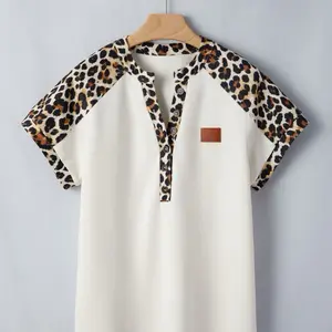 Leopard Love Patchwork Top