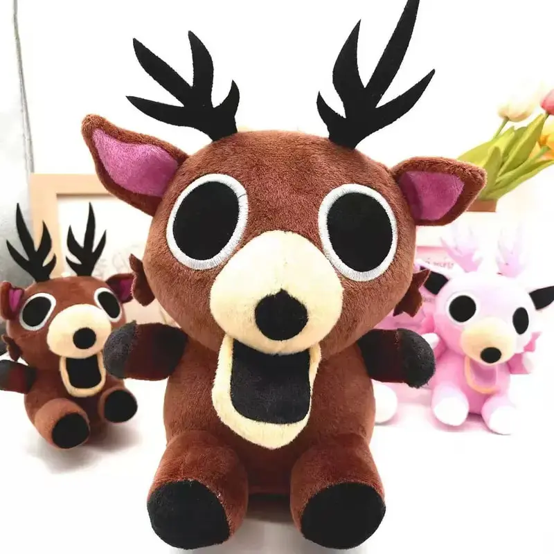 Forest 99 Nights Reindeer Plush Toy - Soft Stuffed Animal Doll, Cuddly Stuffed Animals, Plushies, Ideal Gift for Birthdays, Festive & Home Decoration Accessory