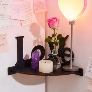 Wooden Bird Love Decorative Shelf, Wall Mounted Shelf, Valentine's Day Home Wall Decoration, Storage Rack for Valentine's Day, Theme Party Decoration, Wall Mount Design