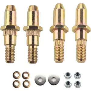 Dewhel Door Hinge Pin and Bushing Repair Kits For 1999-up GMC Sierra Chevrolet Silverado Chevy Truck SUV