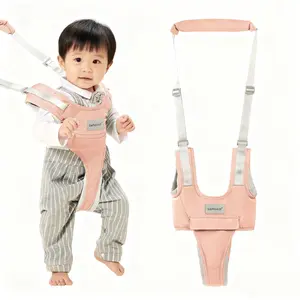 Breathable Handheld Kids Walker Helper|Child Learning Walk Support Assist Trainer Tool for 7-24 Month Harness Infant