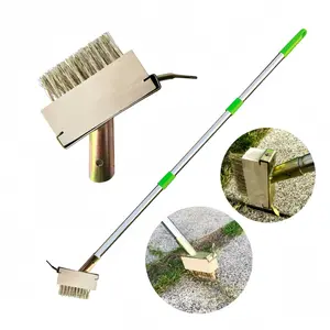 Stainless Steel Weed Brush, Stone Board Gap Cleaner, Detachable Wire Grass Seam Brush, Garden Tool, Lawn Care Equipment